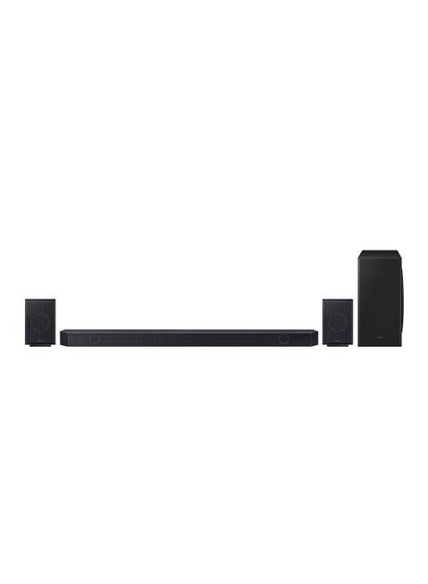 Soundbar, Q-Series, Q930D, 9.1.4ch, 2024, Wireless Dolby Atmos, Q-Symphony, SpaceFit Sound Pro HW-Q930D/ZN Titan Black