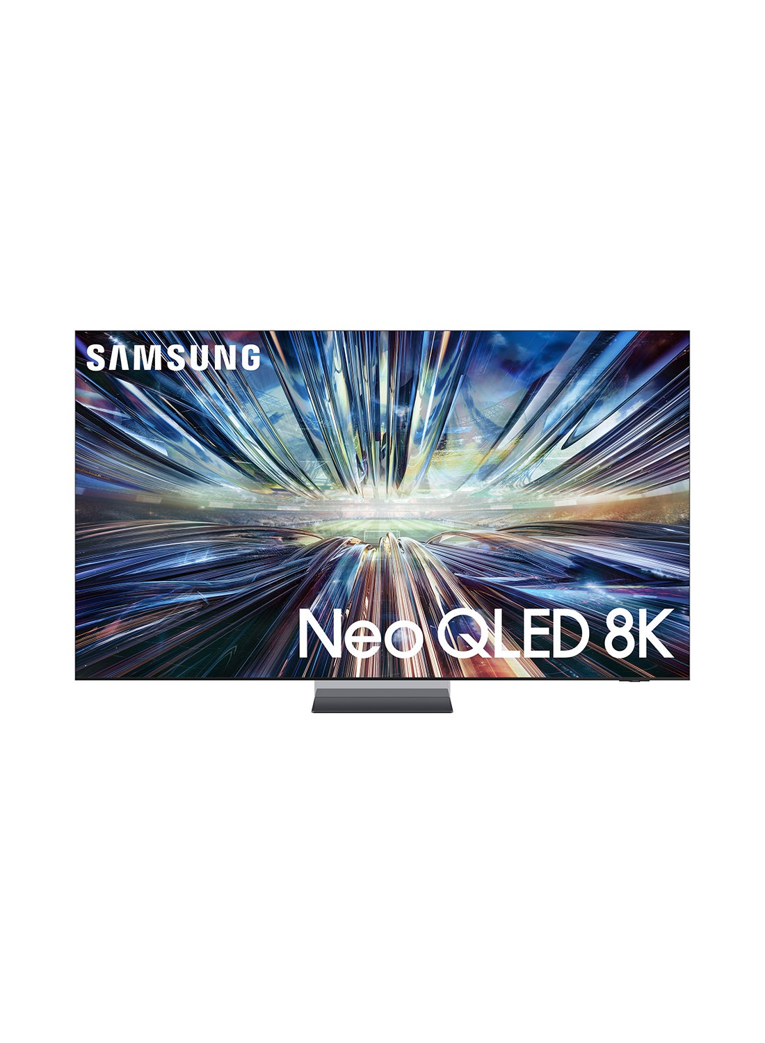 سامسونج تلفزيون ذكي، تلفزيون كبير، Neo QLED 8K، QN900D، 75 بوصة، 2024، معالج NQ8 AI Gen3، 8K AI Upscaling Pro، تصميم Infinity Air، نظام تشغيل Tizen 