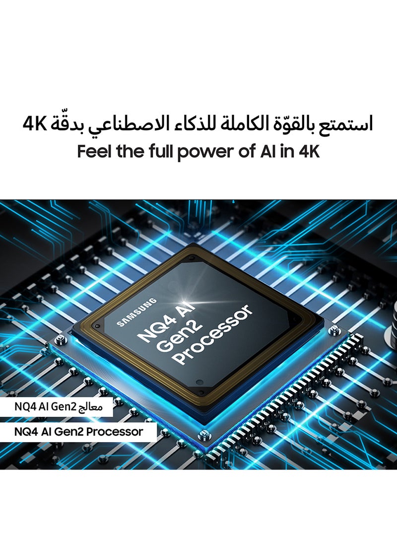 Samsung - Smart TV, Neo QLED 4K, QN90D, 65 Inch, 2024, NQ4 AI Gen2 Processor, Quantum Matrix Technology, 4K AI Upscaling, Tizen OS QA65QN90DAUXZN Carbon Silver - Image 1