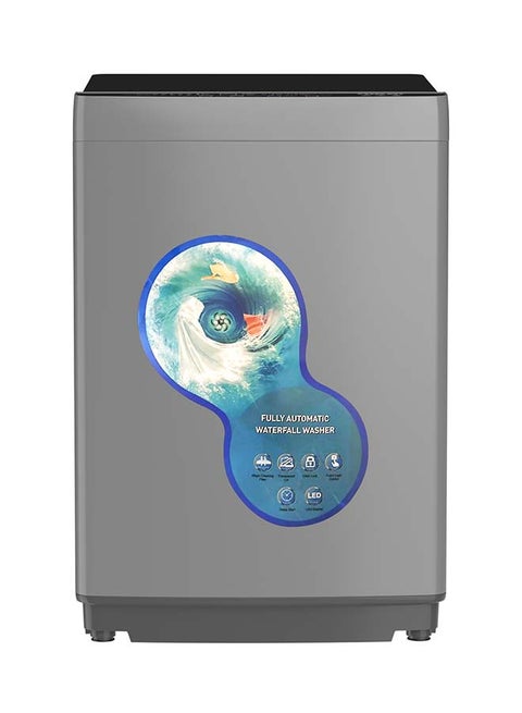 Top Load Washing Machine | 10 Washing Programs, Stainless Steel Drum, Auto Imbalance Control, LED Display, Tub Self-Clean, Fuzzy Control Technology | 6 kg NWM600TK24N Grey