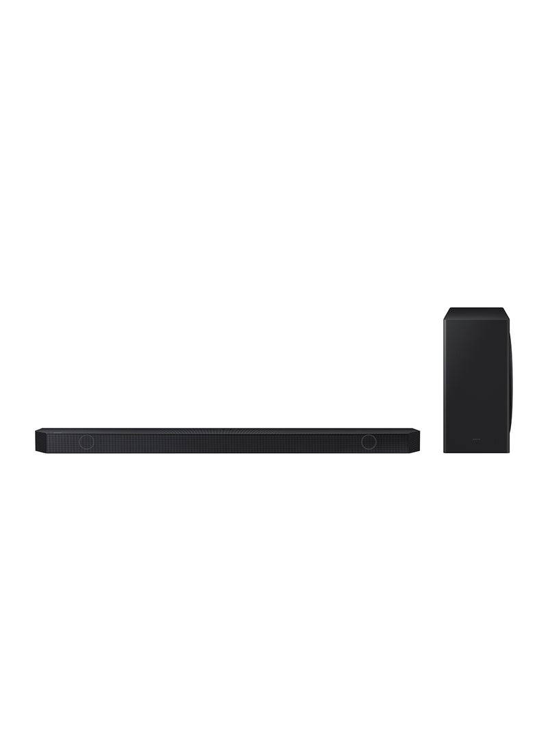 Samsung - Soundbar, Q-Series, Q800D, 5.1.2ch, 2024, Wireless Dolby Atmos, Q-Symphony, SpaceFit Sound Pro, Built-In Voice Asssitant HW-Q800D/ZN Black - Image 1