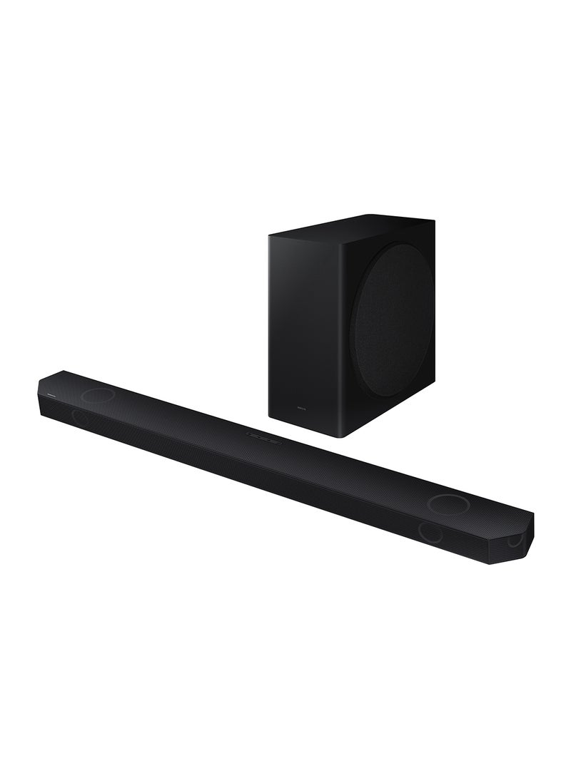 Samsung - Soundbar, Q-Series, Q800D, 5.1.2ch, 2024, Wireless Dolby Atmos, Q-Symphony, SpaceFit Sound Pro, Built-In Voice Asssitant HW-Q800D/ZN Black - Image 1