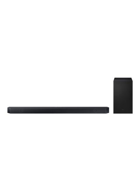 Soundbar, Q-Series, Q700D, 3.1.2ch, 2024, Wireless Dolby Atmos, Q-Symphony, SpaceFit Sound, Adaptive Sound HW-Q700D/ZN Titan Black