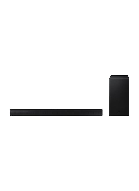 Soundbar, B-Series, B650D, 3.1ch, 2024, Dolby Audio, Built-In Center Speaker, Subwoofer With Bass Boost, Adaptive Sound HW-B650D/ZN Black