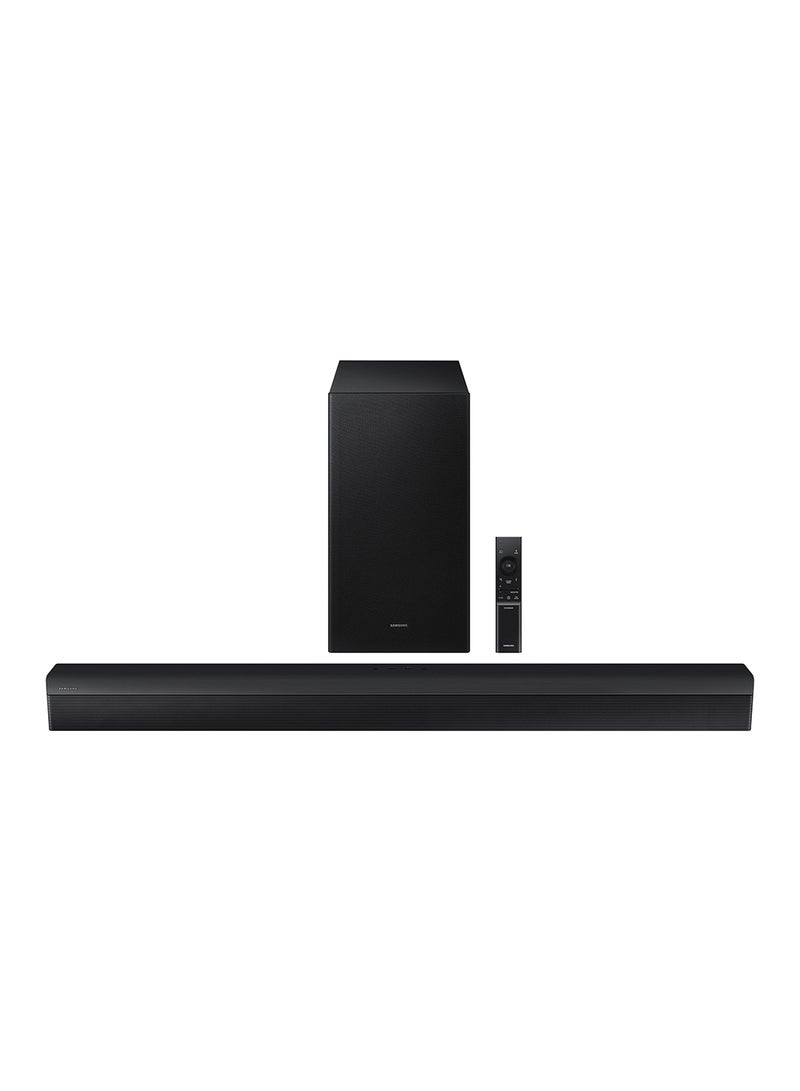 Samsung - Soundbar, B-Series, B650D, 3.1ch, 2024, Dolby Audio, Built-In Center Speaker, Subwoofer With Bass Boost, Adaptive Sound HW-B650D/ZN Black - Image 1