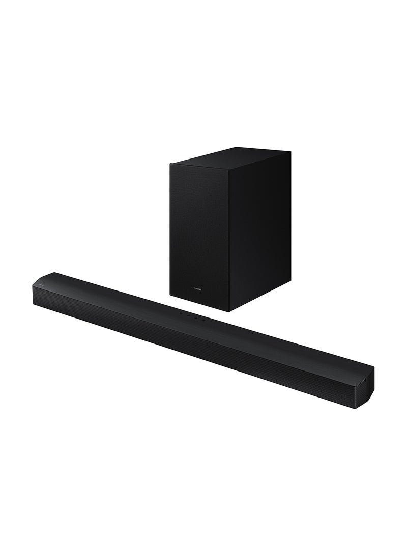 Samsung - Soundbar, B-Series, B650D, 3.1ch, 2024, Dolby Audio, Built-In Center Speaker, Subwoofer With Bass Boost, Adaptive Sound HW-B650D/ZN Black - Image 1
