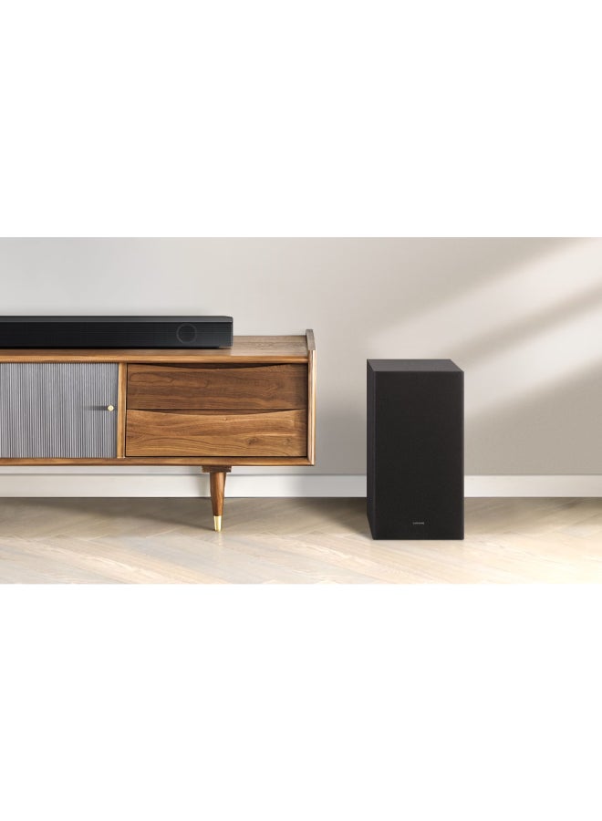 Samsung - Soundbar, B-Series, B650D, 3.1ch, 2024, Dolby Audio, Built-In Center Speaker, Subwoofer With Bass Boost, Adaptive Sound HW-B650D/ZN Black - Image 1