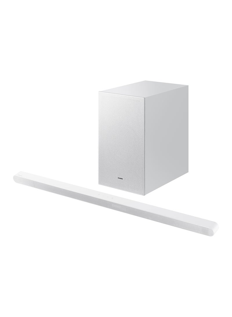 Soundbar, S-Series, S701D, 3.1ch, 2024, Ultra Slim Design, Wireless Dolby Atmos, Q-Symphony, SpaceFit Sound, Built-In Center Speaker HW-S701D/ZN White