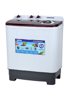 Twin Tub Top Loaded Washing Machine With Magic Filter, Big Pulsator, Air Dry Function, Transparent Top Lid, Collars & Cuff Washboard, Powerful Wash 5 kg 510 W GSWM18045 White - pnsku/N70063269V/45/_/1713423707/5b2030a8-596a-456a-974f-d6c16e207c5a