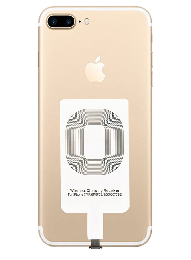 مارجون جهاز استقبال الشحن اللاسلكي لجهاز iPhone 7 Plus محول شاحن لاسلكي 5 فولت 800 مللي أمبير في الساعة، توصيل وتشغيل، جهاز استقبال Qi للشحن السريع - Image 4