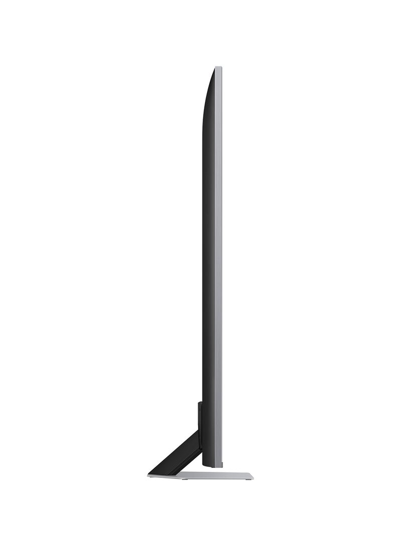 Samsung - Smart TV, Big TV, QLED, Q80D, 75 Inch, 2024, NQ4 AI Gen2 Processor, 4K AI Upscaling, Direct Full Array, Tizen OS QA75Q80DAUXZN Eclipse Silver - Image 1