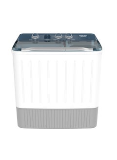 NIKAI 9kg Twin Tub Semi-Automatic Washing Machine | 5kg Spin Capacity | Rust-Free Plastic Body | Quick Wash | Shock-Proof Design | Silent & Water-Efficient NWM1000SPN24 White  - Image 1