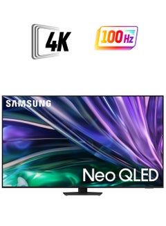Smart TV, Neo QLED 4K, QN85D, 55 Inch, 2024, NQ4 AI Gen2 Processor, Quantum Matrix Technology, 4K AI Upscaling, Tizen OS QA55QN85DBUXZN Graphite Black