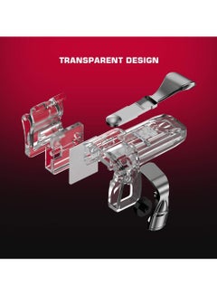 GameSir F2-Trigger For Game Firestick Grip, Game Mount Bracket Trigger Fire Button Aim Key, Transparent Shooting Clips  - Image 5