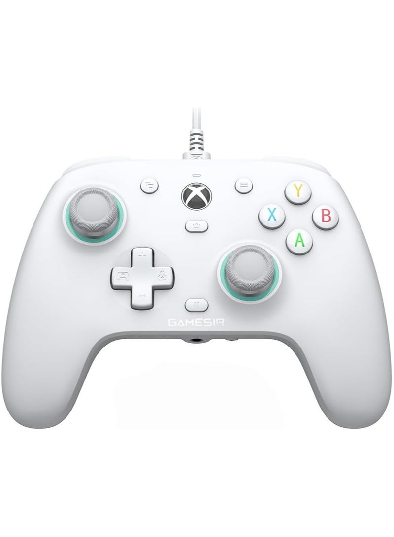 جيم سير - وحدة تحكم سلكية G7 SE لأجهزة Xbox Series X|S وXbox One وWindows 10/11، لوحة ألعاب التوصيل والتشغيل مع عصا التحكم ذات تأثير Hall/Hall Trigger، ومقبس صوت 3.5 مم - Image 1