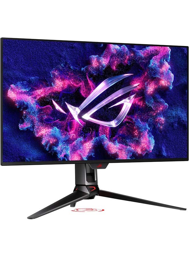 ASUS - ROG Swift OLED PG32UCDM Gaming Monitor, 32-Inch (31.5 Inch Viewable) 4K (3840 X 2160) QD-OLED Panel, 240 Hz, 0.03 Ms (GTG), G-SYNC Compatible, Custom Heatsink, Graphene Film, Uniform Brightness Black - Image 1