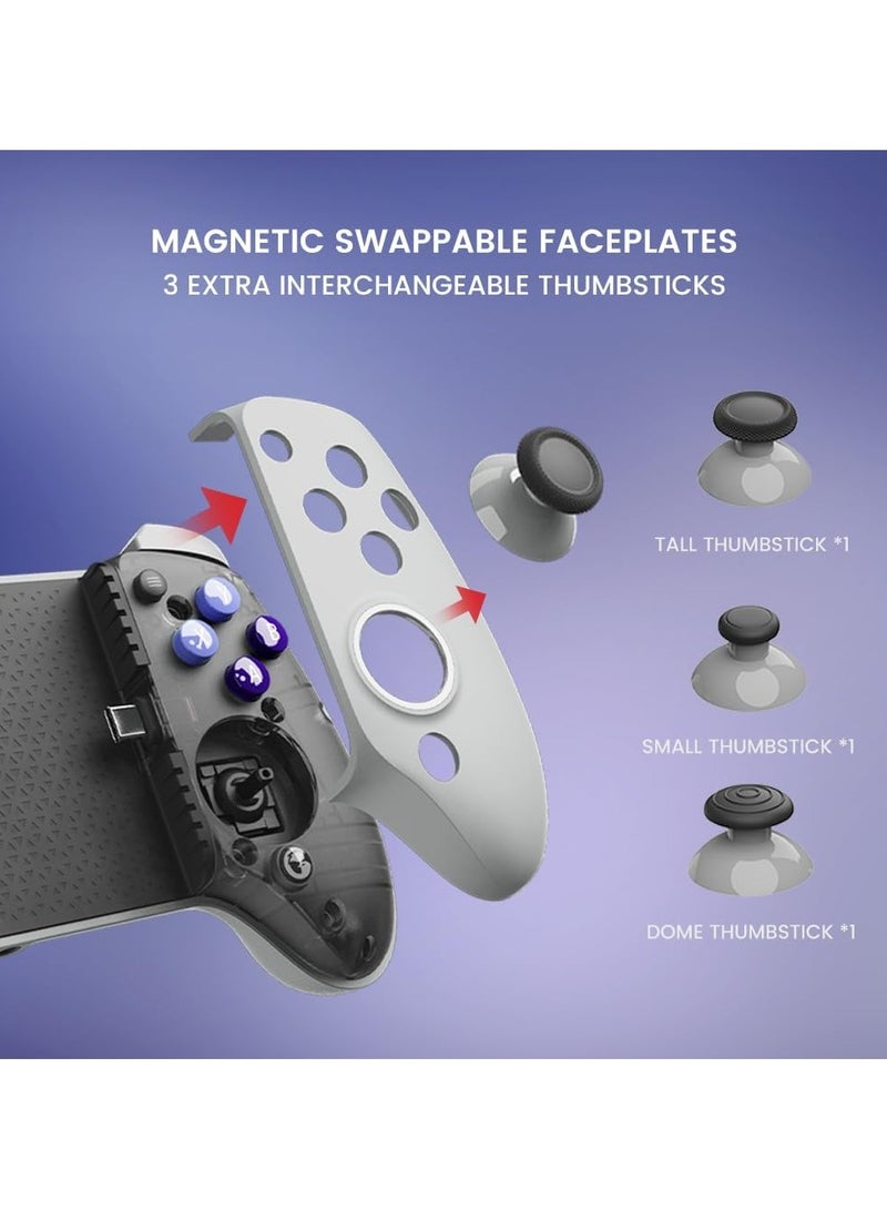 GameSir - G8 Galileo Type-C Mobile Gaming Controller for Android & iPhone 15 Series (USB-C), Plug and Play Gamepad with Hall Effect Joysticks/Hall Trigger, 3.5mm Audio Jack - Image 1