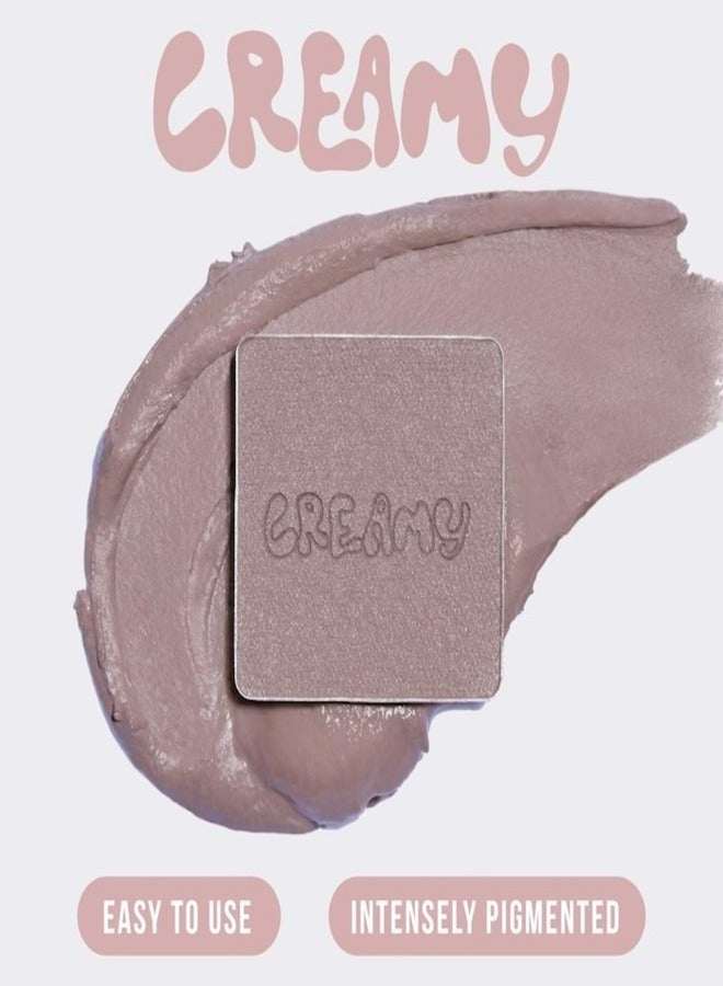 HUDA BEAUTY - Creamy Obsessions Eyeshadow Palette Greige Nude Pink - Image 1