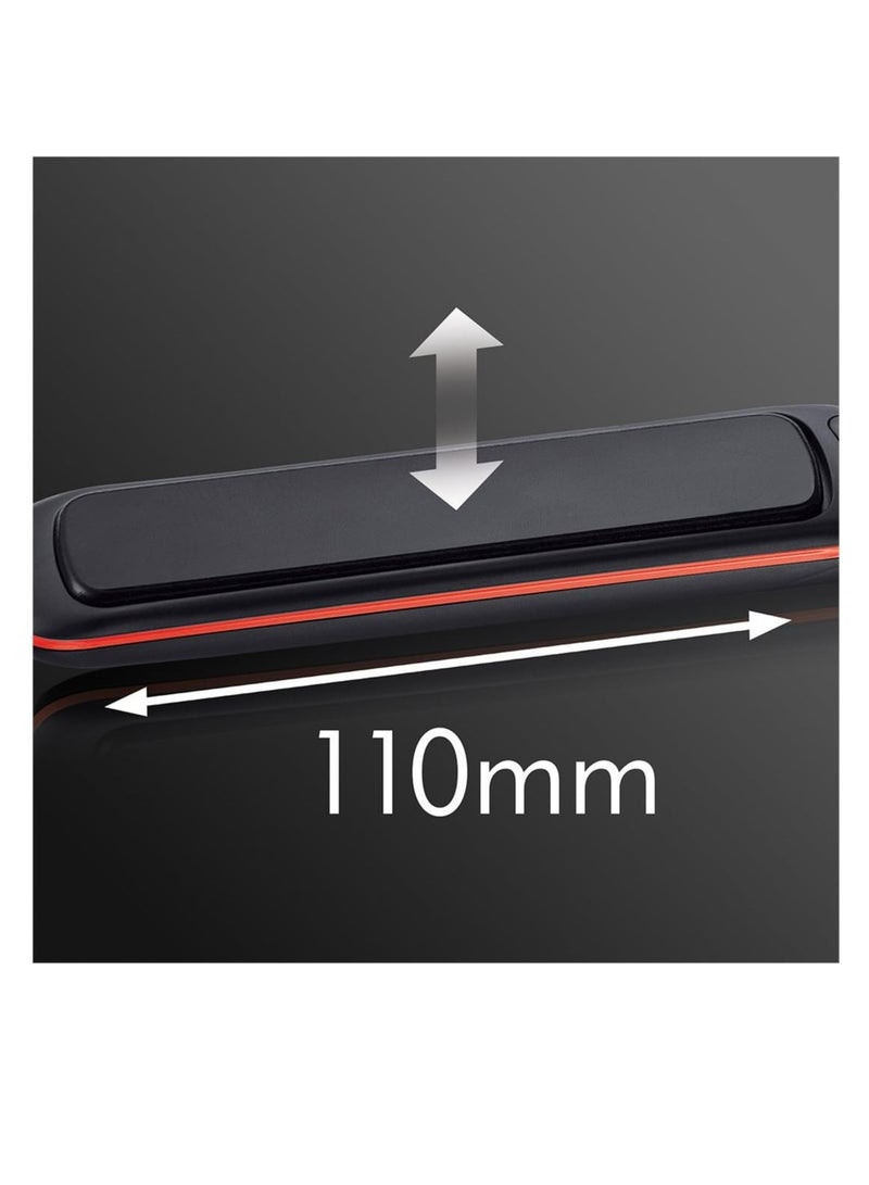 ريمنغتون مكواة فرد الشعر S9700 مع السيراميك Ultimate Glide باللونين الأسود والأحمر  - Image 3