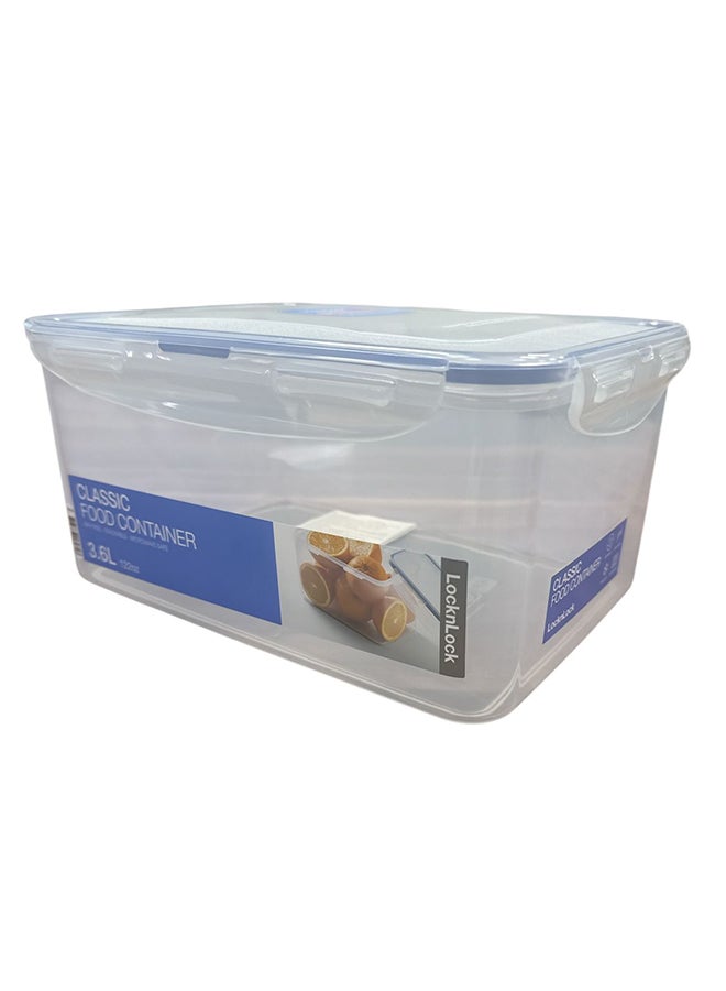 LOCK & LOCK Rectangular Plastic Container Roaster CLEAR 3.6Liters - Image 3