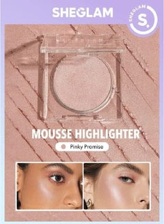 SHEGLAM Cosmic Crystal Mousse Highlighter - Pinky Promise  - Image 1