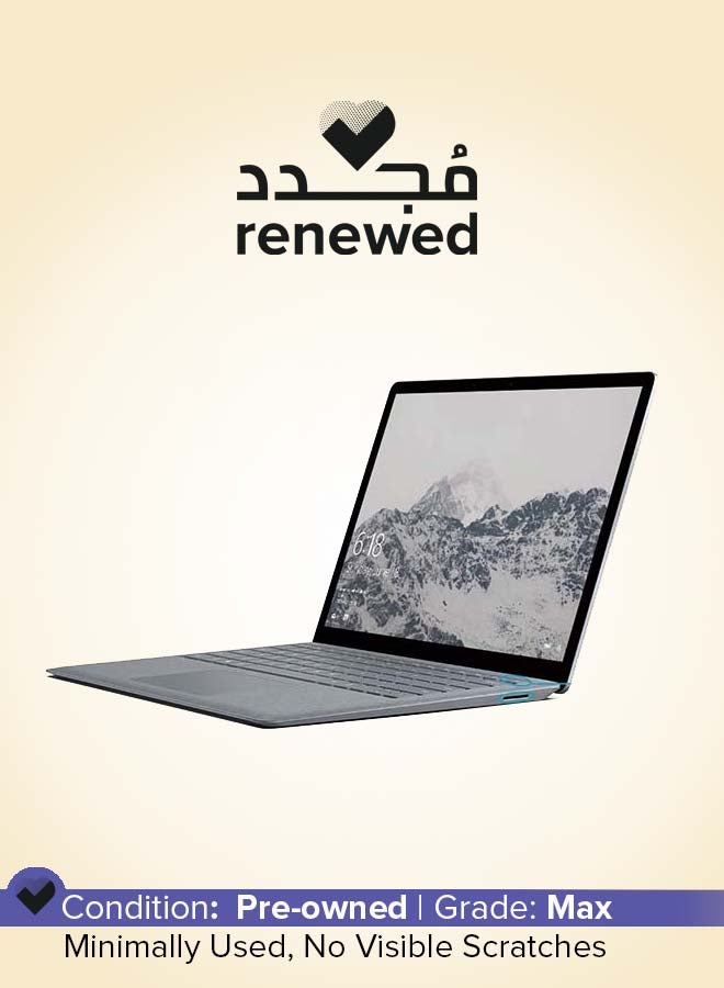 مايكروسوفت - تم تجديده - كمبيوتر محمول Surface 1769 بشاشة مقاس 13.5 بوصة، ومعالج Intel Core i7/الجيل السابع/ذاكرة وصول عشوائي سعتها 8 جيجابايت/محرك أقراص SSD سعة 256 جيجابايت/بطاقة رسومات Intel HD - Image 1