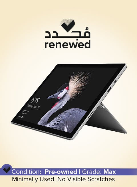 Renewed - Surface Pro 3 With 12.3-Inch Touch Screen Display,Intel Core i5/6th Gen/4GB RAM/128GB SSD/Intel UHD Graphics English Silver