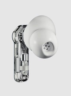 Nothing Ear (a), True Wireless Earphones, ChatGPT Integrated, Dynamic Bass Boost, Hi-Res With Hybrid ANC Noise Cancellation Upto 45dB White  - Image 4