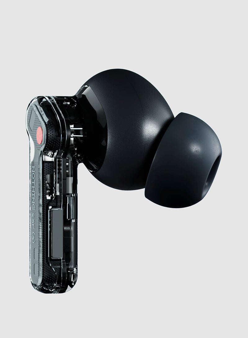 Nothing Ear (a), True Wireless Earphones, ChatGPT Integrated, Dynamic Bass Boost, Hi-Res With Hybrid ANC Noise Cancellation Upto 45dB Black - Image 4