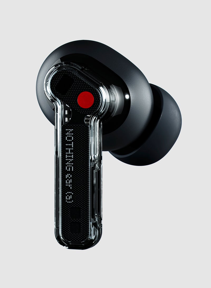Nothing Ear (a), True Wireless Earphones, ChatGPT Integrated, Dynamic Bass Boost, Hi-Res With Hybrid ANC Noise Cancellation Upto 45dB Black - Image 2