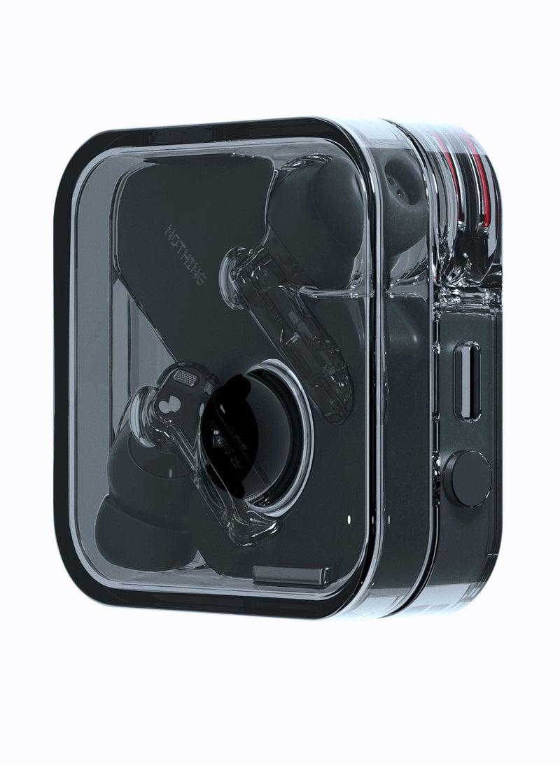 Nothing - Ear, True Wireless Earphones, ChatGPT Integrated, Hi Res Audio With LDHC 5.0, Advanced Equaliser With Personal Sound Profile,Upto 36 Hours Listening Time Black - Image 1