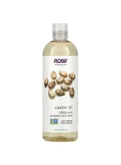 Now Foods Foods Solutions Castor Oil 16 fl oz 473ml 