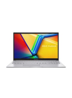 ASUS Vivobook 15 X1504VA-NJ582W Laptop With 15.6-Inch Display, Core i5 -120U Processor/8GB RAM/512GB SSD/Intel Iris XE Graphics/Windows 11 Home English/Arabic Cool Silver  - Image 1