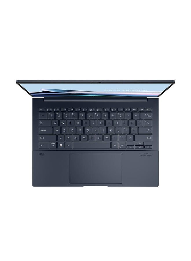 ASUS Zenbook 14 OLED UX3405MA-OLED9W Laptop With 14-Inch Display, Core Ultra 9-185H Processor/16GB RAM/1TB SSD/Intel Arc Graphics/Windows 11 Home/  Ponder English/Arabic Ponder Blue - Image 3