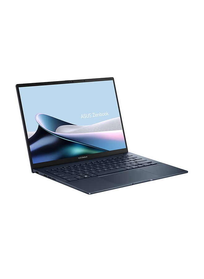 ASUS Zenbook 14 OLED UX3405MA-OLED9W Laptop With 14-Inch Display, Core Ultra 9-185H Processor/16GB RAM/1TB SSD/Intel Arc Graphics/Windows 11 Home/  Ponder English/Arabic Ponder Blue - Image 2