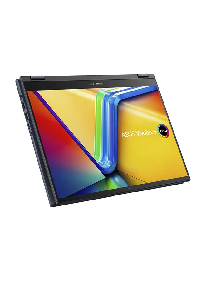 ASUS Vivobook S 14 Flip TN3402YA-LZ327W Touchscreen Laptop With 14-Inch Display, AMD Ryzen 5-7430U Processor/8GB RAM/512GB SSD/Intel UHD Graphics/Windows 11 Home English/Arabic Quiet Blue English/Arabic Quiet Blue - Image 3