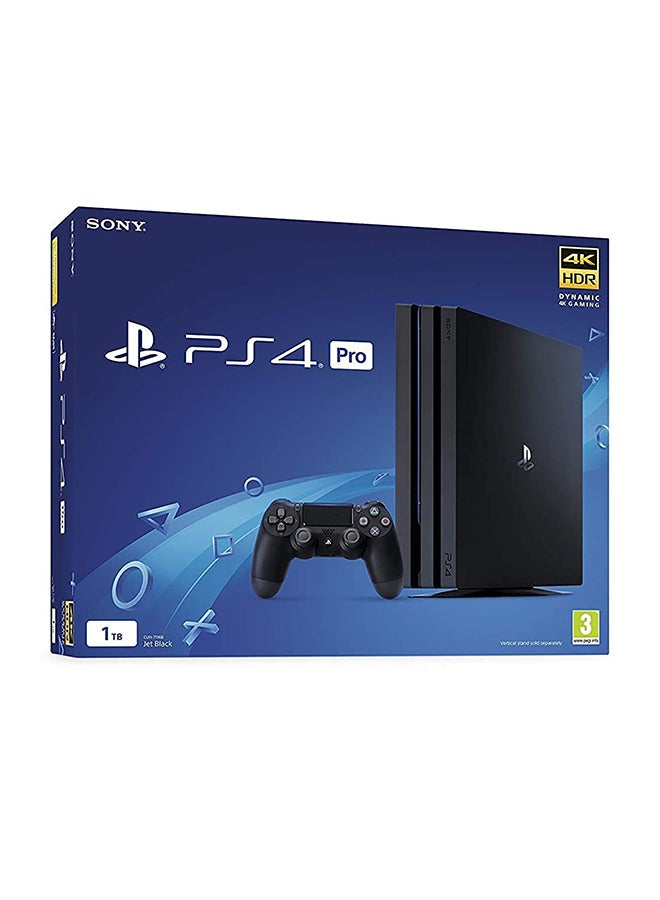 Sony Renewed -  PlayStation 4 Pro 1TB Black With 2 Controller  - Image 3