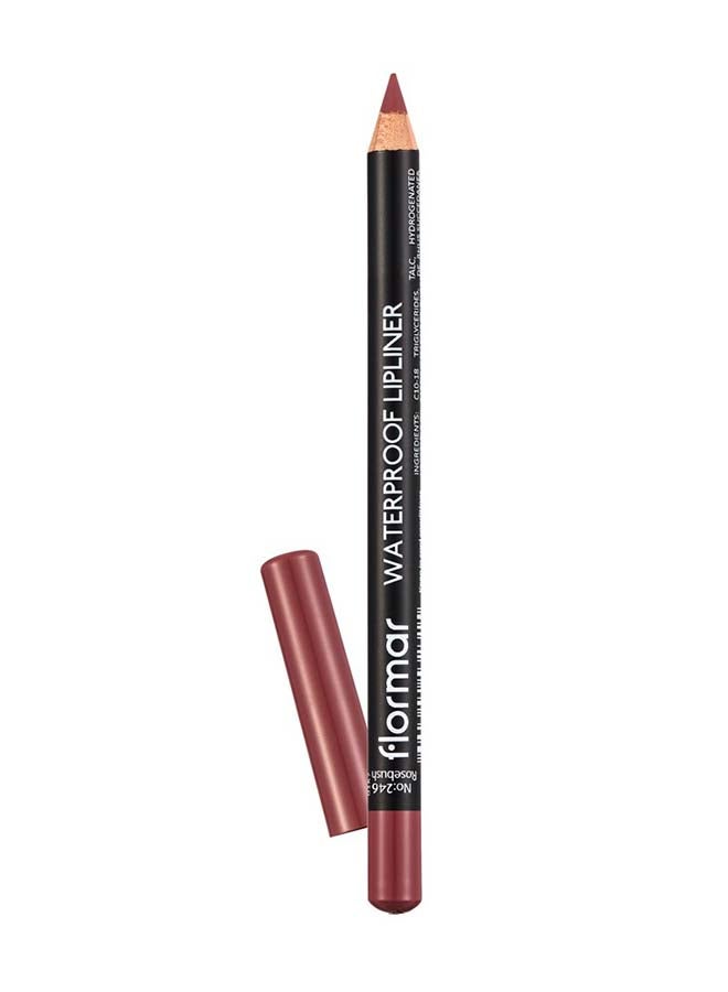 flormar - Waterproof Lipliner Pencil - 246-Rose Bush - Image 1