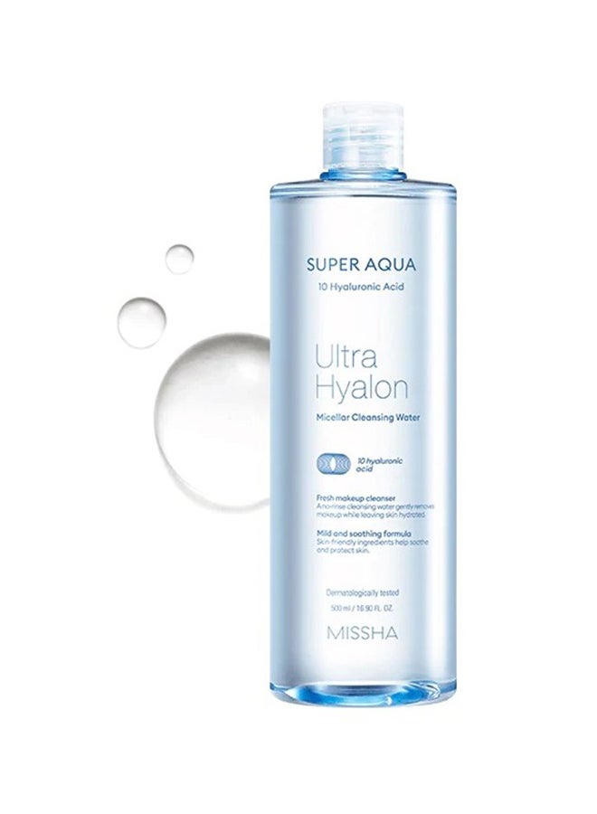 ميشا ماء ميسيلار سوبر أكوا ألترا هيالورون للتنظيف
