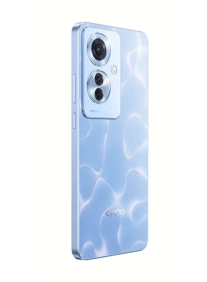 OPPO - Reno 11F 5G Dual SIM Ocean Blue 8GB RAM 256GB - Middle East Version - Image 1