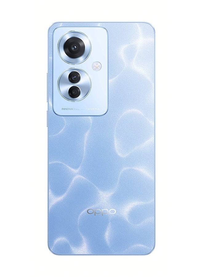 OPPO - Reno 11F 5G Dual SIM Ocean Blue 8GB RAM 256GB - Middle East Version - Image 1