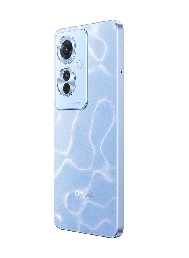 OPPO - Reno 11F 5G Dual SIM Ocean Blue 8GB RAM 256GB - Middle East Version - Image 1