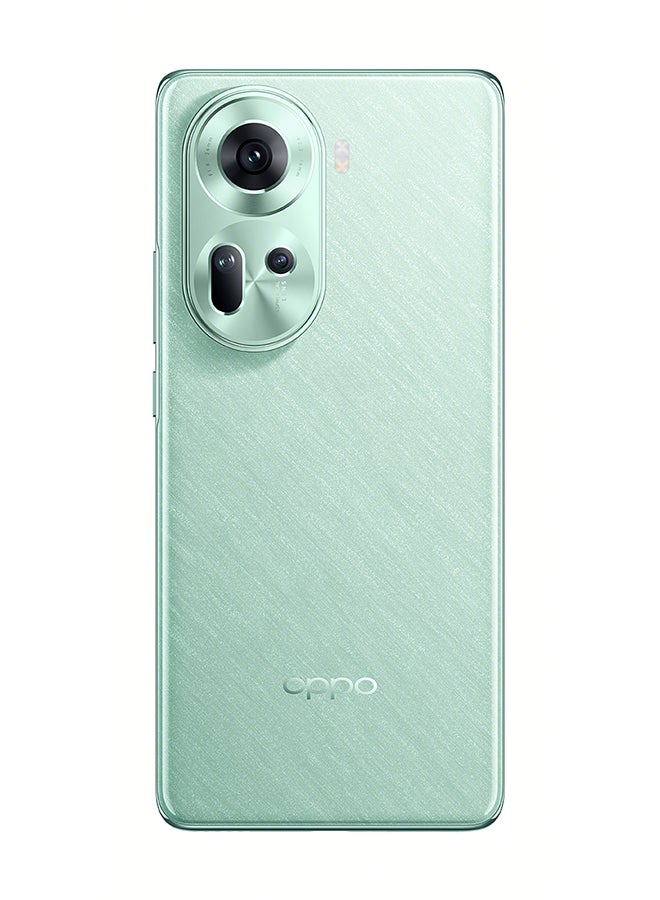 OPPO - Reno 11 5G Dual SIM Wave Green 12GB RAM 256GB - Middle East Version - Image 1