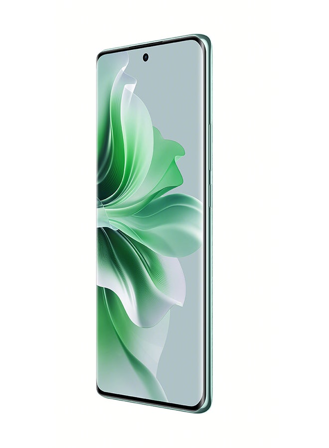 OPPO - Reno 11 5G Dual SIM Wave Green 12GB RAM 256GB - Middle East Version - Image 1