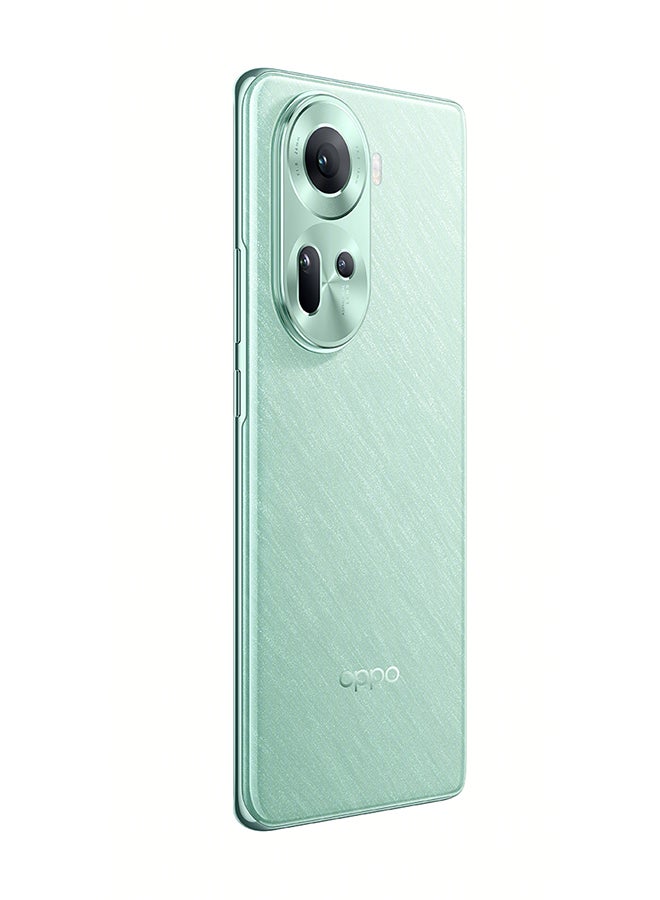 OPPO - Reno 11 5G Dual SIM Wave Green 12GB RAM 256GB - Middle East Version - Image 1