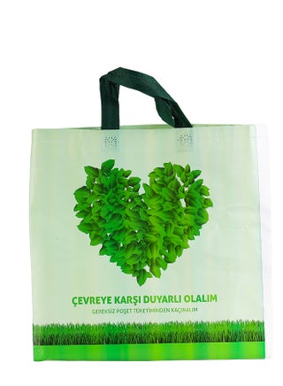 Royalford Non-Woven Shopping Bag- RF11320 Eco-Friendly, Reusable and Multi-Purpose Carry Bag Light-Weight and Durable Design WHITE, GREEN - pnsku/N70063659V/45/_/1725024821/640b1e2a-2236-4e7c-96be-e85210a1ae91