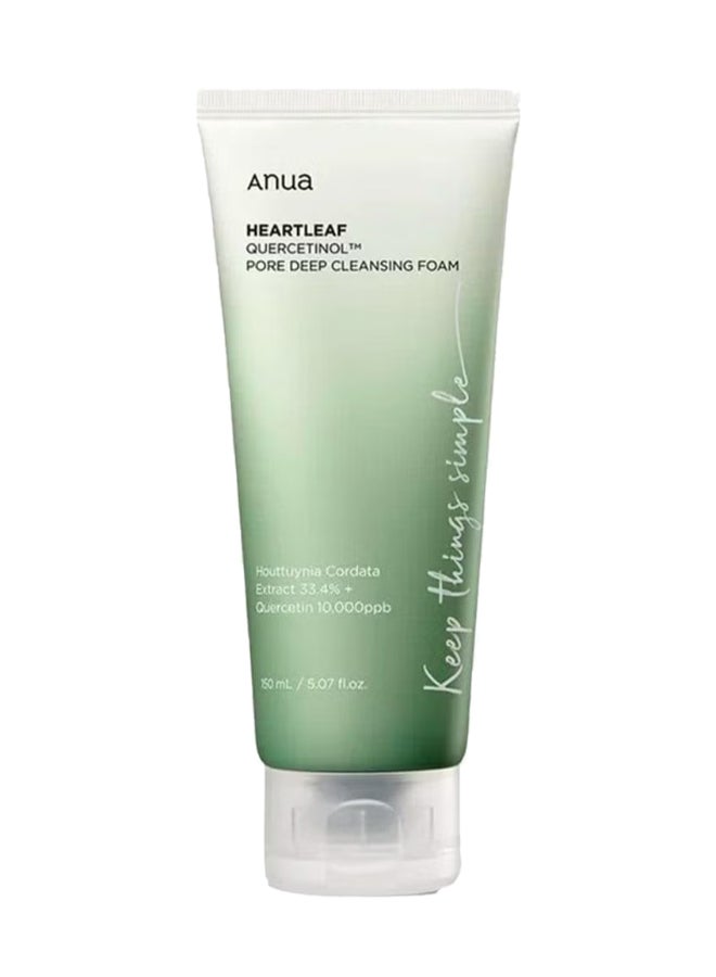 Anua Heartleaf Quercetinol Pore Deep Cleansing Foam 150 Ml  - Image 1