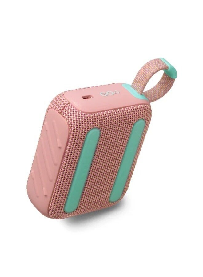 JBL JBL GO 4 Ultra-Portable Bluetooth Speaker, Pink - Image 3