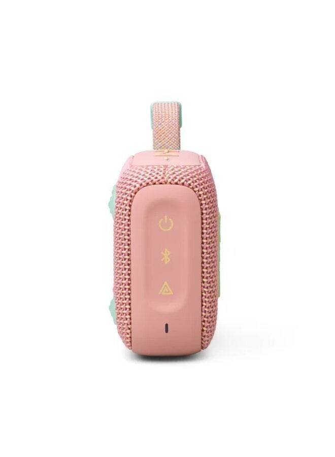 JBL JBL GO 4 Ultra-Portable Bluetooth Speaker, Pink - Image 4