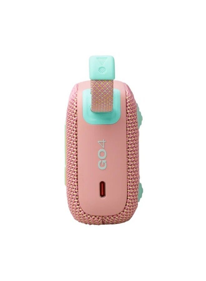 JBL JBL GO 4 Ultra-Portable Bluetooth Speaker, Pink - Image 5